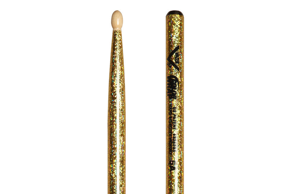Vater Color Wrap 5A Gold Sparkle -rummunkapulat, hikkori, puukärki