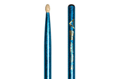 Vater Color Wrap 5A Blue Sparkle -rummunkapulat, hikkori, puukärki