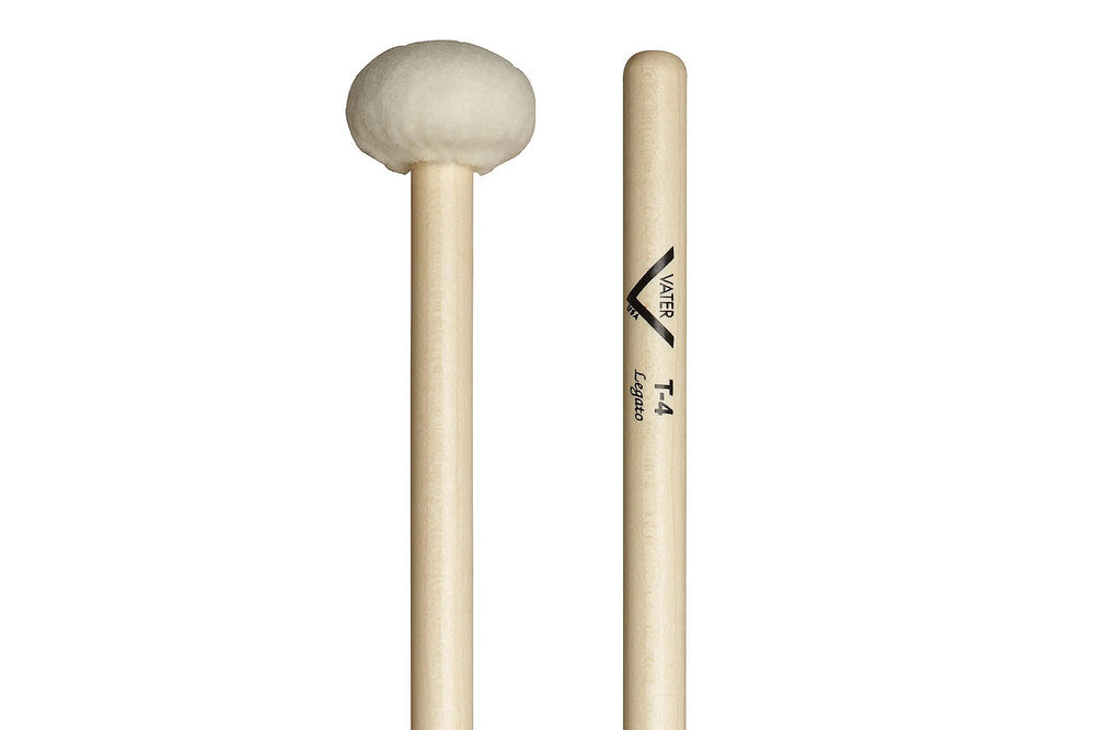 Vater Timpani Mallet T4 paukekøller, blød filt, lige skaft