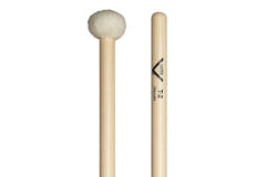 Vater Timpani Mallet T2 paukekøller, mellemhård filt, lige skaft