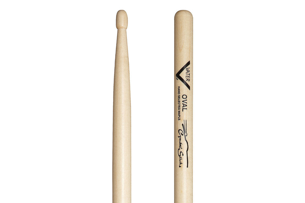Vater Cymbal Stick Oval rummunkapulat, vaahteraa, puukärki