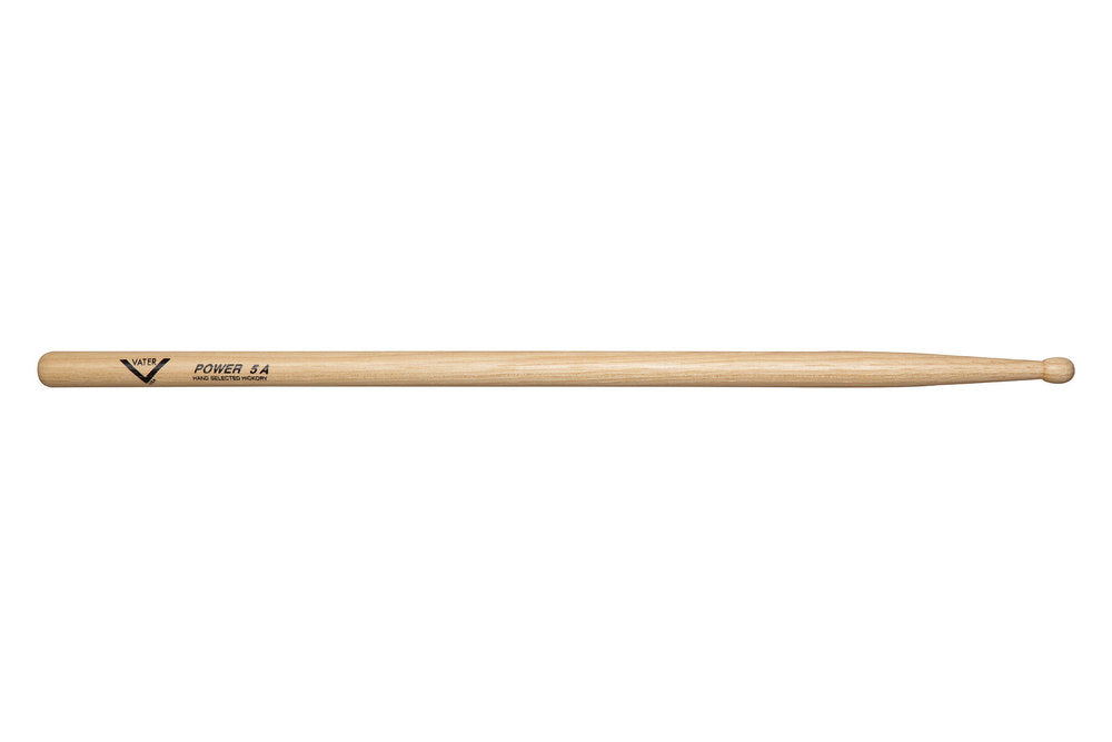 Vater Power 5A -rummunkapulat, hikkoria, puukärki