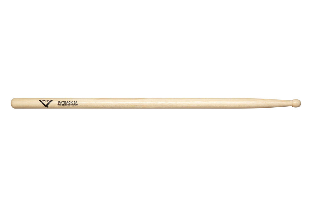 Vater 3A Fatback trommestikker, hickory, træspids