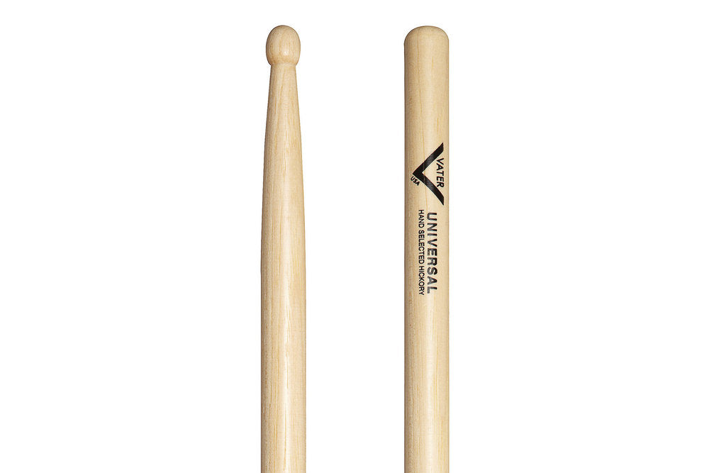 Vater Universal trommestikker, hickory, træspids