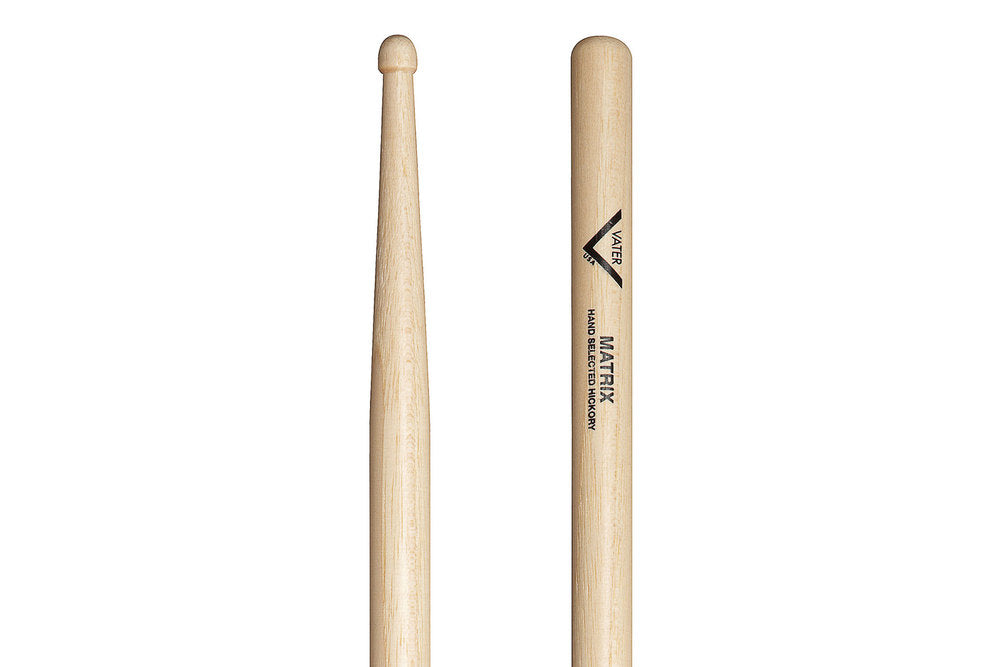 Vater Matrix trommestikker, hickory, træspids