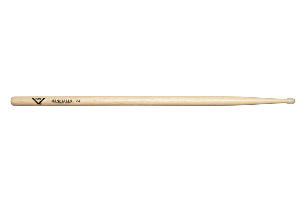 Vater 7A Manhattan trommestikker, hickory, nylonspids