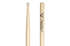 Vater Traditional 7A trommestikker, hickory, nylonspids