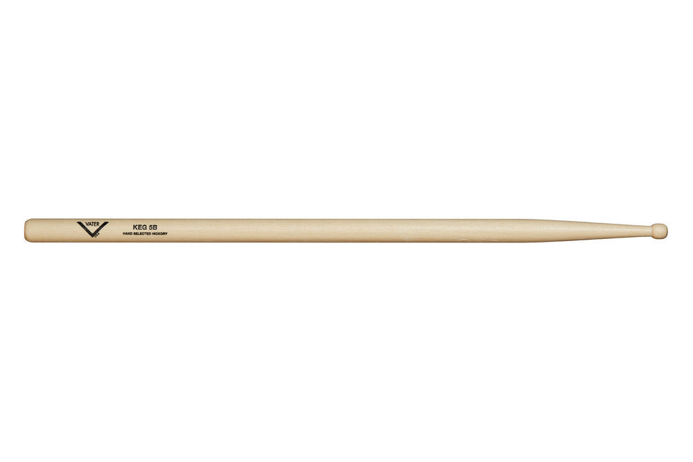 Vater 5B Keg trommestikker, hickory, træspids