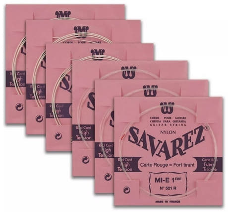 Savarez 528R -päällystetty H/B2-kieli klassiselle kitaralle, normal tension