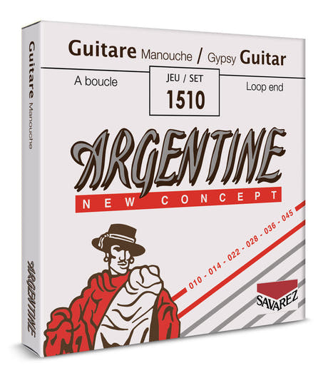 Savarez 1016 Argentine E6 -kieli gypsy jazz -kitaralle, lenkki