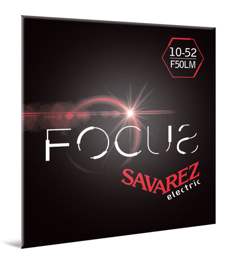 Savarez F50LM Focus -sähkökitaran kielet, medium light .010–.052
