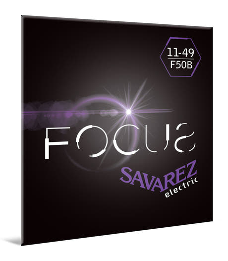 Savarez F50B Focus -sähkökitaran kielet, blues .011–.049