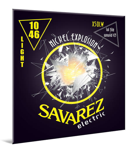 Savarez X50LW Nickel Explosion, light .010–.046, päällystetyllä G-kielellä