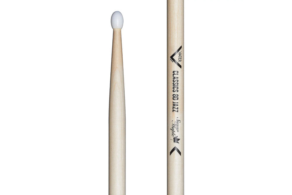 Vater Sugar Maple Classics 8D Jazz rummunkapulat, nailonkärki