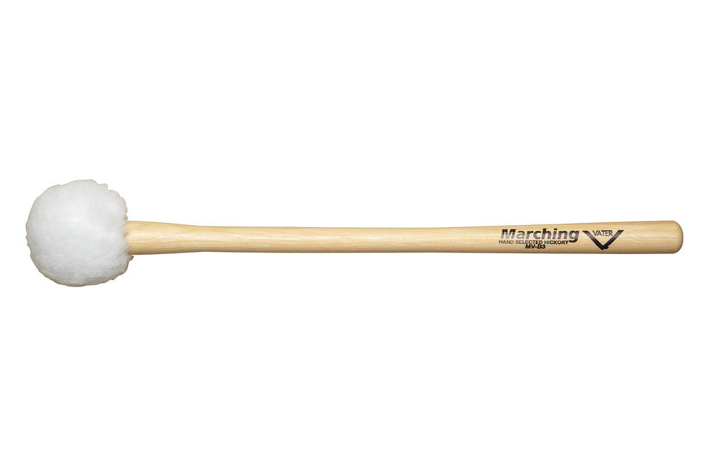 Vater MV-B3 Puff marching-stortrommekølle til 24 til 26" trommer