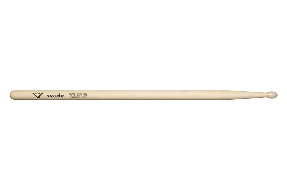 Vater Nude Series Power 5B trommestikker, hickory, nylonspids