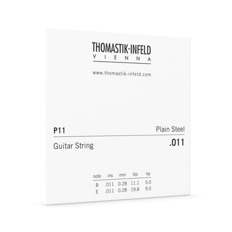 Thomastik-Infeld Spectrum P11 teräskielisen kitaran kieli .011, päällystämätön