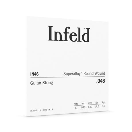 Thomastik-Infeld Superalloy -sähkökitaran kieli .046w, roundwound (IN46)