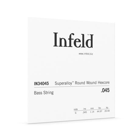 Thomastik-Infeld Superalloy -sähköbassokieli .045, roundwound (IN34045)