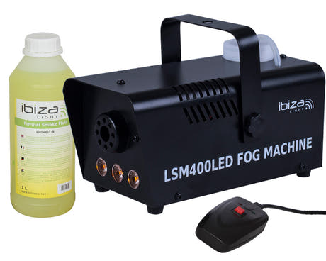 Ibiza Fog Machine m. Tuli/Liekki Efekti /savuneste