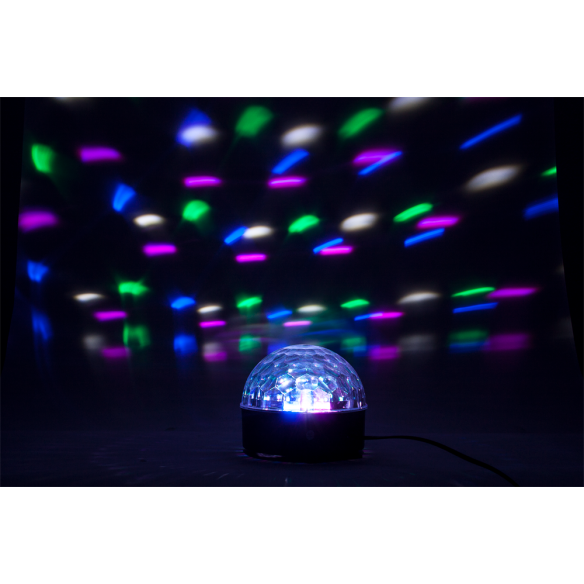 Disco Astro Valotehoste (6-värinen LED)