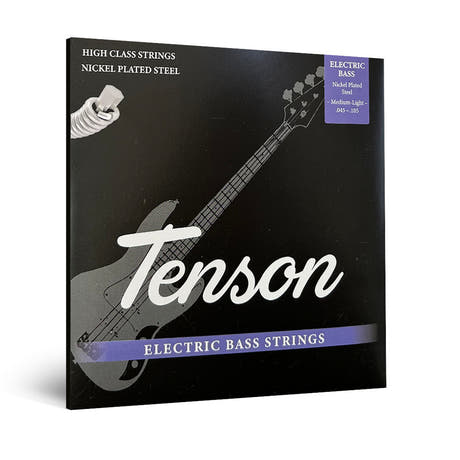 Tenson Nickel -sähköbasson kielet .045-.105, Medium/Light, pitkä skaala