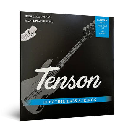 Tenson Nickel -sähköbassokielet .040-.095, Light, pitkä mensuuri