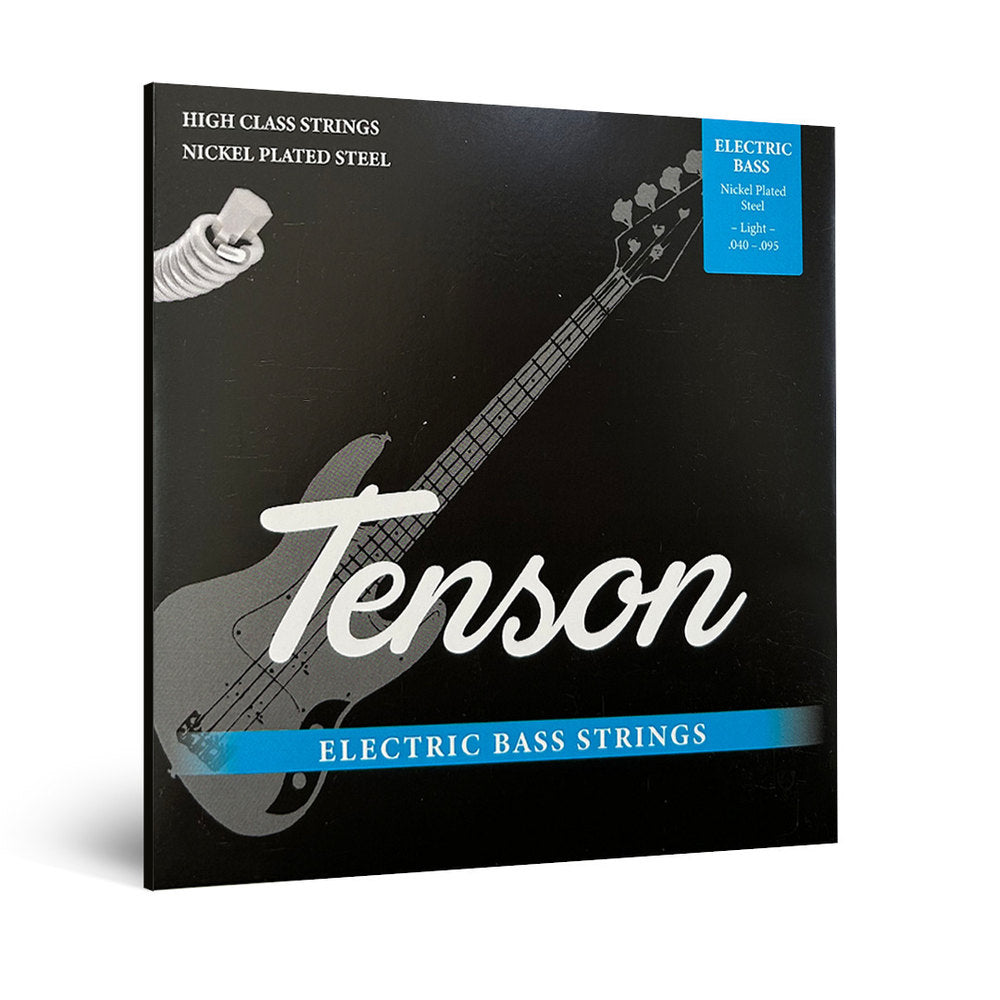Tenson Nickel -sähköbassokielet .040-.095, Light, pitkä mensuuri