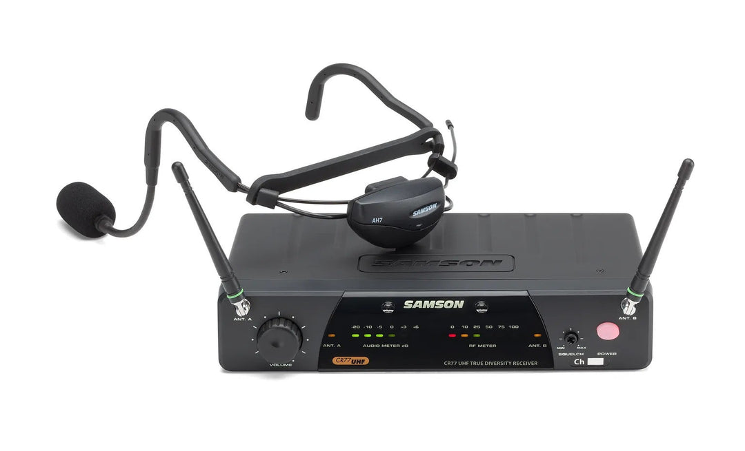 Samson AirLine 77 AH7 Fitness Headset -järjestelmä - Bändi K