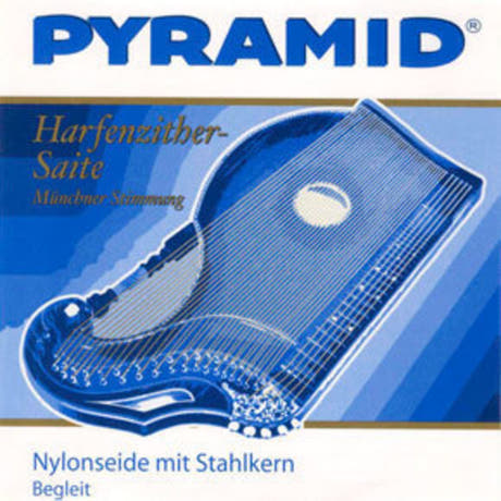 Pyramid 604/42 -kielisarja harppusitraan, 42 kieltä, nailon