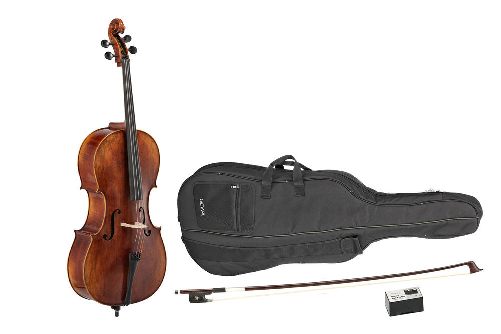 GEWA Sonata Europa Deluxe sello 4/4, säädetty, massarandubaa, laukku