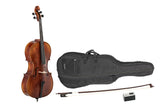 GEWA Sonata Europa Deluxe sello 4/4, säädetty, massarandubaa, laukku