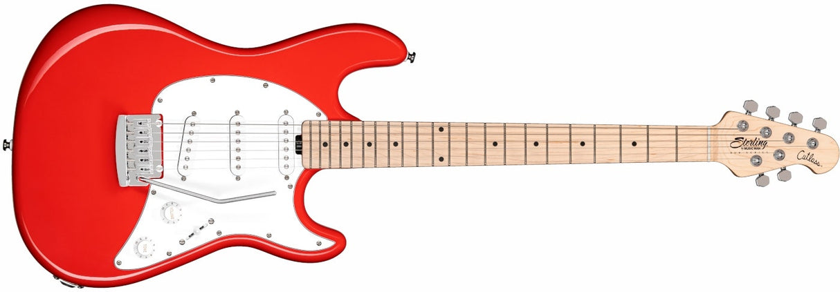 Sterling by Music Man Cutlass CT30SSS, Fiesta Red
