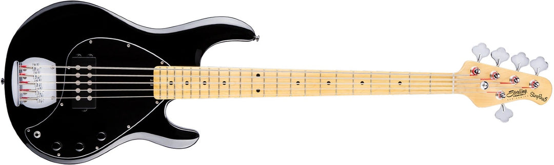 Sterling by Music Man Stingray5, RAY5 Black, sähköbasso