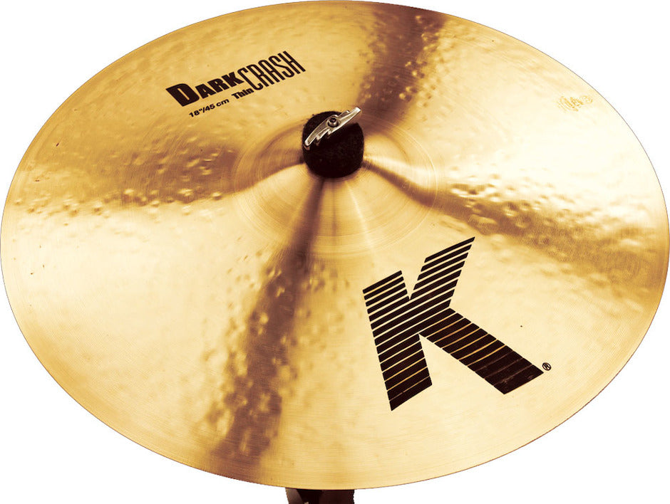 Zildjian 18" K Dark Thin Crash-symbaali