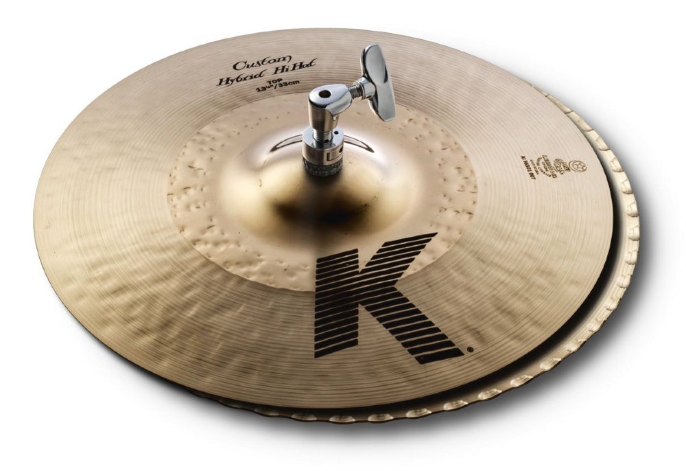 Zildjian 13-1/4" K Custom Hybrid hi-hat