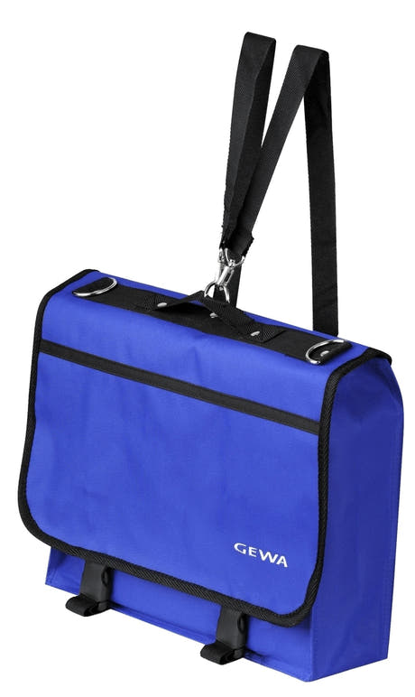 GEWA Laukku standille ja nuottilehtisille Basic - Blue