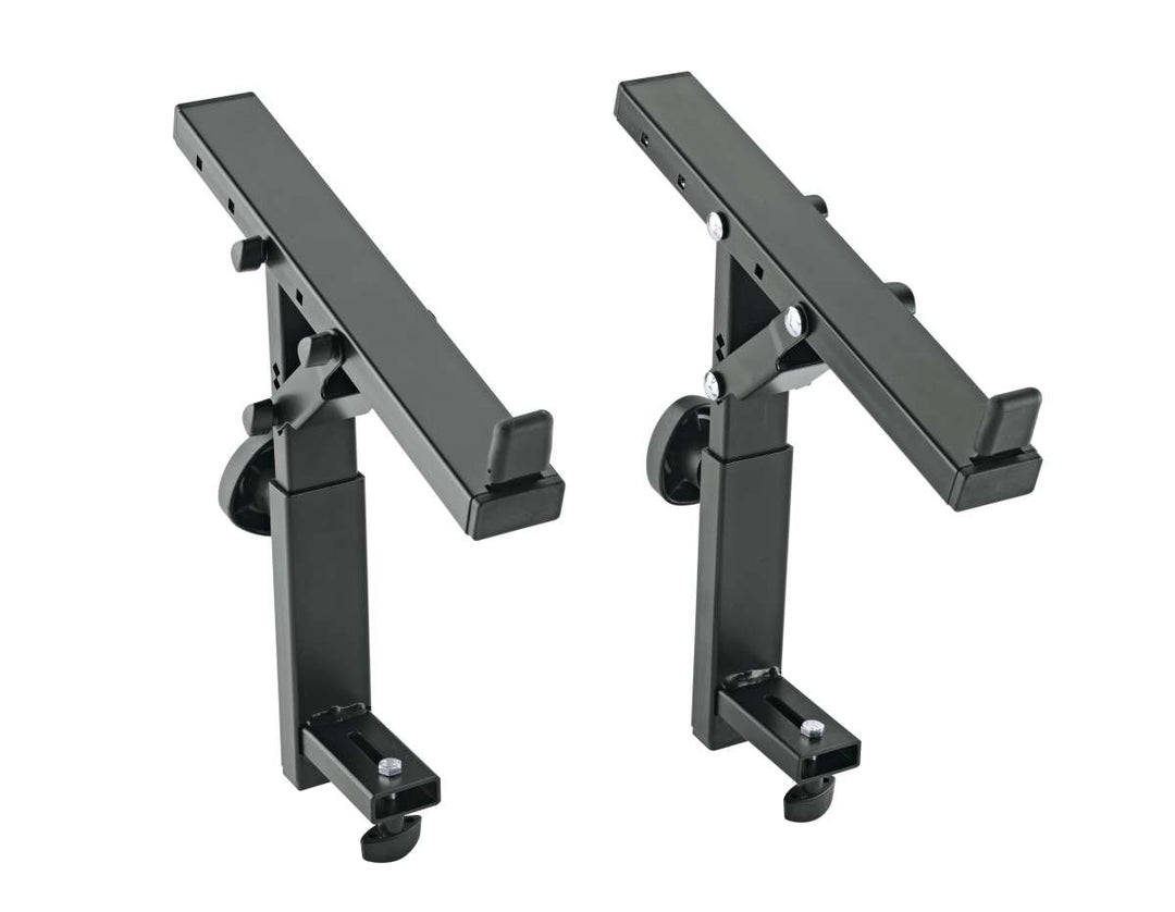 K&M 18822 Double Stacker Omega Kosketinsoittimet Telineelle (Musta)