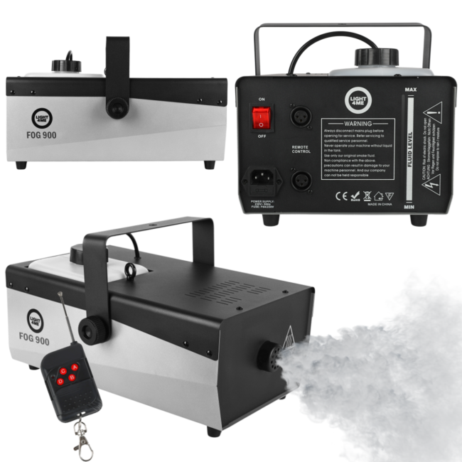 Light4Me Fog 900 V2 Fog Machine 900W