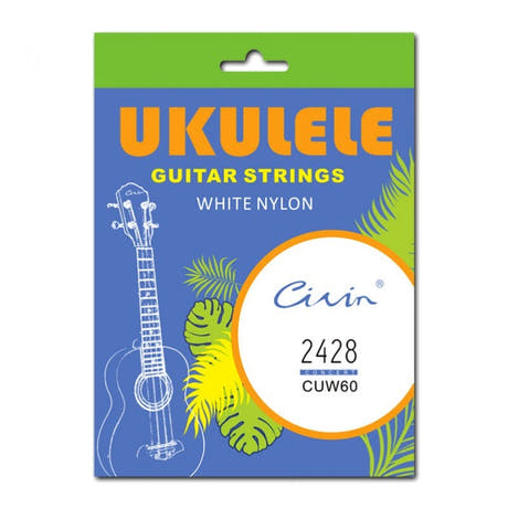 Civin NN US 2428 – Valkoinen ukulele tarvikesarja