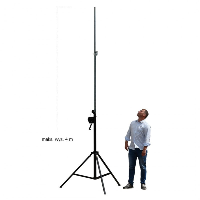 Nostettava teline 4m (80 kg)