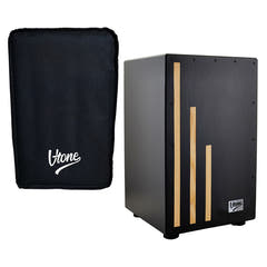 V-TONE Cajon laukulla (musta)