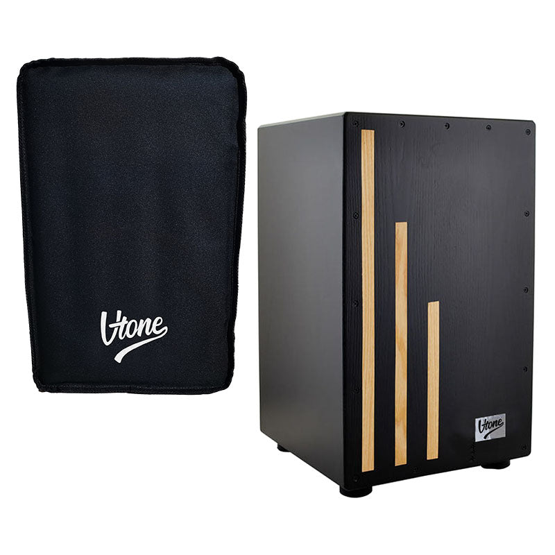 V-TONE Cajon laukulla (musta)