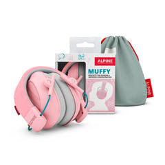 Alpine Muffy Mk2 Kuulosuojaimet lapsille (Pinkki)