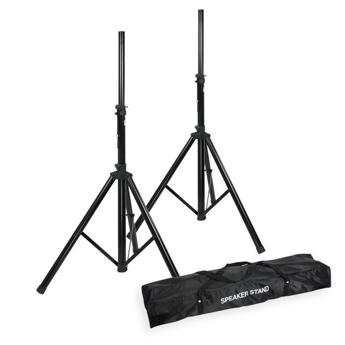 Kaiutintelineet laukulla Paketti (30kg, 1,80m)