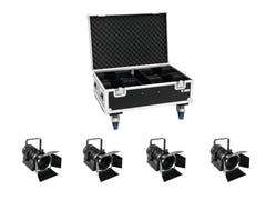 EUROLITE LED THA-40PC bk -sarja 4x + case