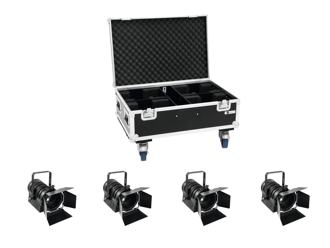 EUROLITE LED THA-40PC bk -sarja 4x + case