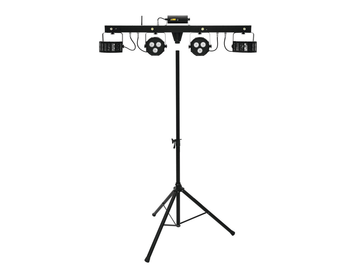 Eurolite Set LED KLS Laser-palkki FX + M-3 kaiutinjärjestelmän Stand