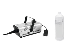 EUROLITE Set Snow 3001 -lumipuhallin + lumenneste 1l