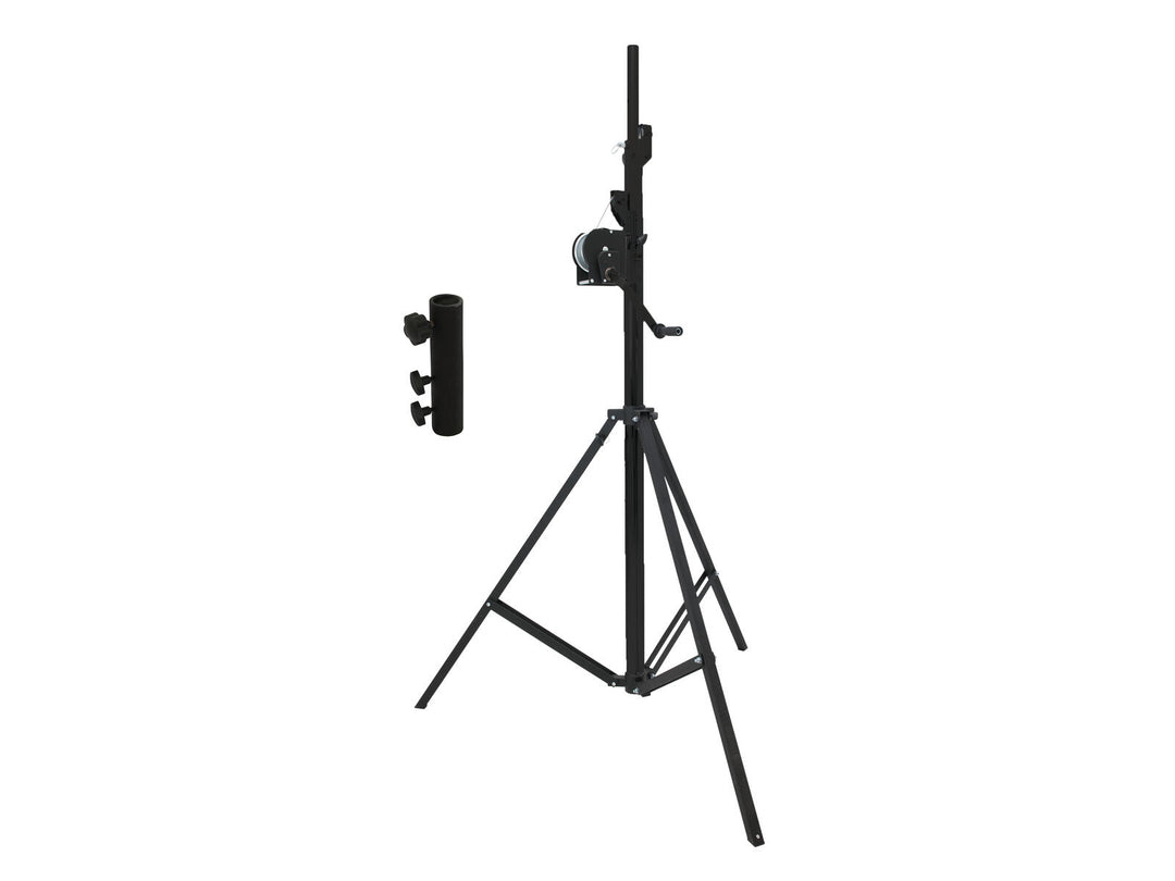 EUROLITE Set STT-400/85 Vinssi Teline TÜV/GS Black + STV-3529 Pitkä adapteri